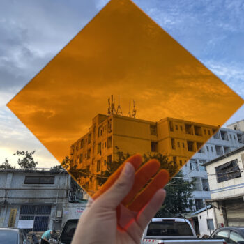 Akryl (PMMA) Translucent Orange - Bilde 3