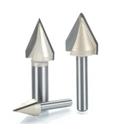 V-type CNC bit, 60 Grader
