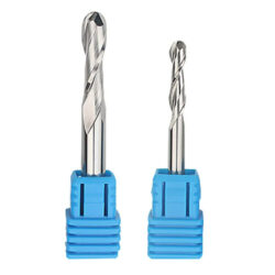 Ball nose CNC bit